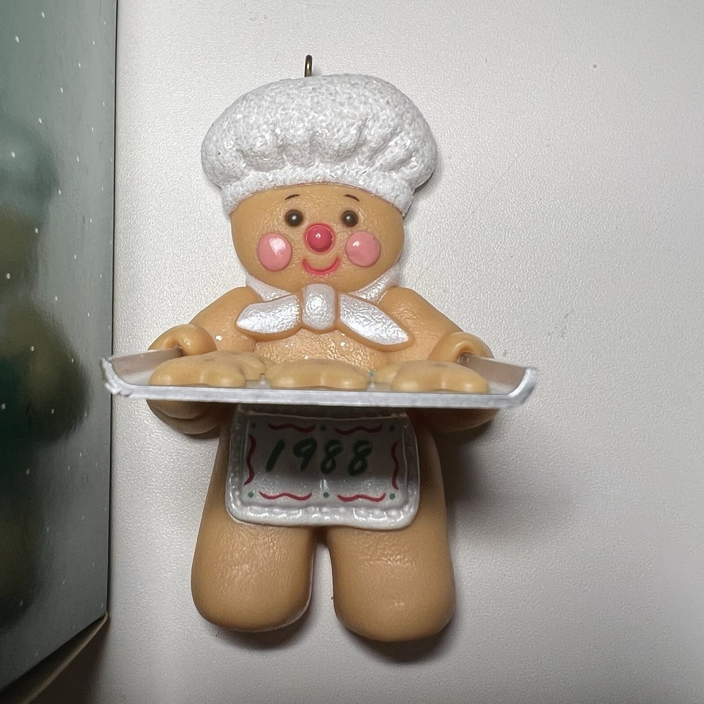 1988 Hallmark Keepsake "Son" Handcrafted Ornament - Picture 1 of 3